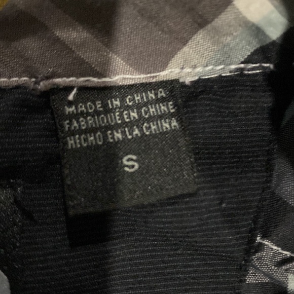 Fox | Men’s Button Down Plaid Short Sleeve Shirt - Size Small - Picture 6 of 7